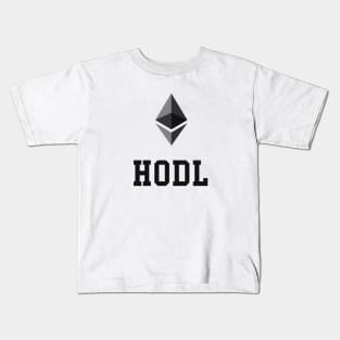 HODL Ethereum Logo Kids T-Shirt